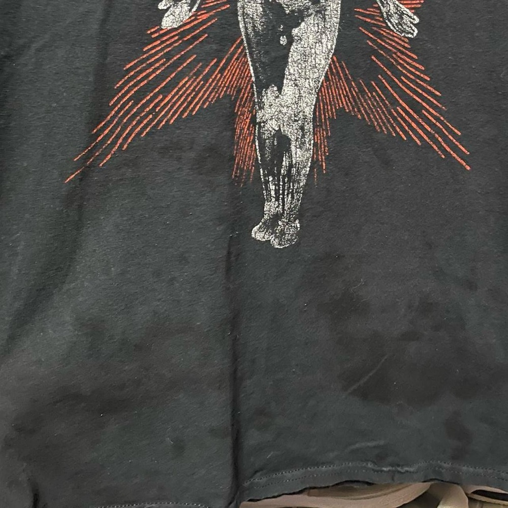 Nirvana rock grunge band tour In Utero album Angel Splatter graphic music Shirt - Picture 4 of 8